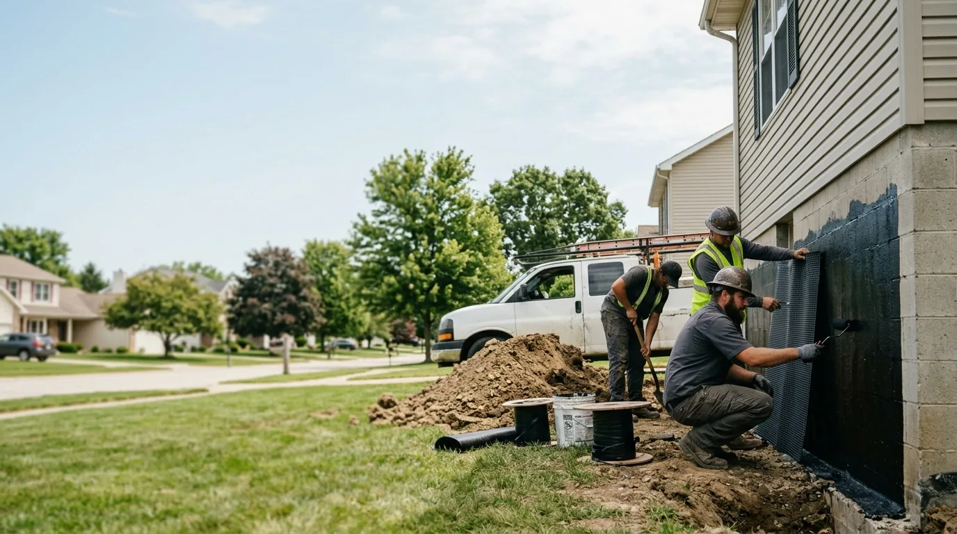Basement Waterproofing in Pleasantville, IA near me